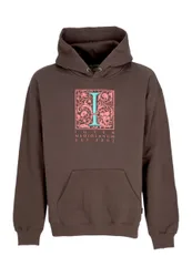 Felpa Cappuccio Uomo Mediolanum Hoodie Brown