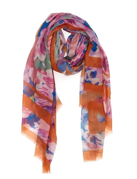 Foulard Multicolore a Fiori 4 - GMV - FashionsVida