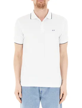 Polo maniche corte BIANCO XXL - Sun68 - FashionsVida