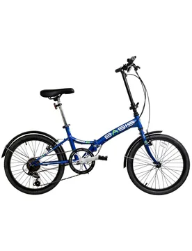 Compact 20" Folding Commuter Bicycle - Basis - FashionsVida