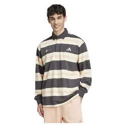 Felpa X Rise Rugby Jersey Utility Black / Powder Coral / Warm Vanilla XL