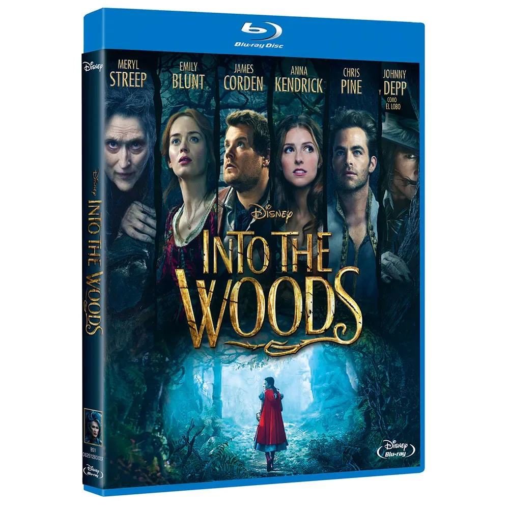 Blu-ray Into De Woods Dark Blue One Size unisex - Disney - FashionsVida