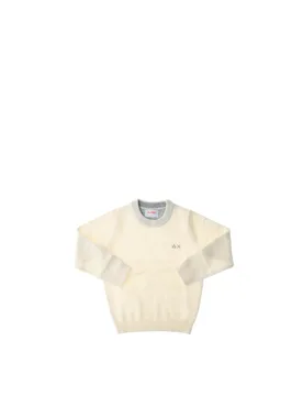 SUN68 Maglia misto lana BURRO 8A - Sun68 - FashionsVida