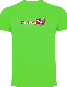T-shirt à Manches Courtes Judo Light Green 3XL - Kruskis - FashionsVida