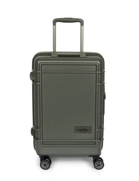 Valise Cabine Rigide 4 Roues Resist'r Zip Cabin Bagage à Main 55x35x20cm, TSA Monotone Khaki monotone khaki Très petit unisex - Eastpak - FashionsVida