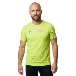 Rainbow Short Sleeve T-shirt Lightlime 3XL