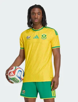 Maglia Home Authentic Sudafrica 26 3XL Team Yellow - Adidas - FashionsVida