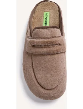 Zapatillas de casa de hombre tipo mocasines de pelo - Hot Potatoes - FashionsVida