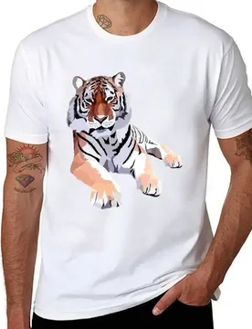 A is for Amur Tiger T-Shirt t shirts for man cotton anime t shirts for man T-Shirt - Aliexpress - FashionsVida