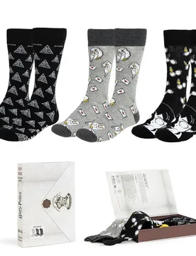 Pack De Chaussettes Harry Potter 3 Pièces Multicolor EU 38-45 unisex - Cerda Harry Potter - FashionsVida