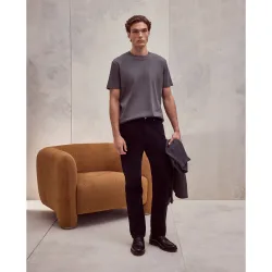 Pantalón hombre sport 5 bolsillos, regular algodón spandex