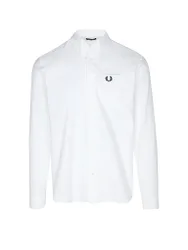 FRED PERRY Hemd weiss M Herren