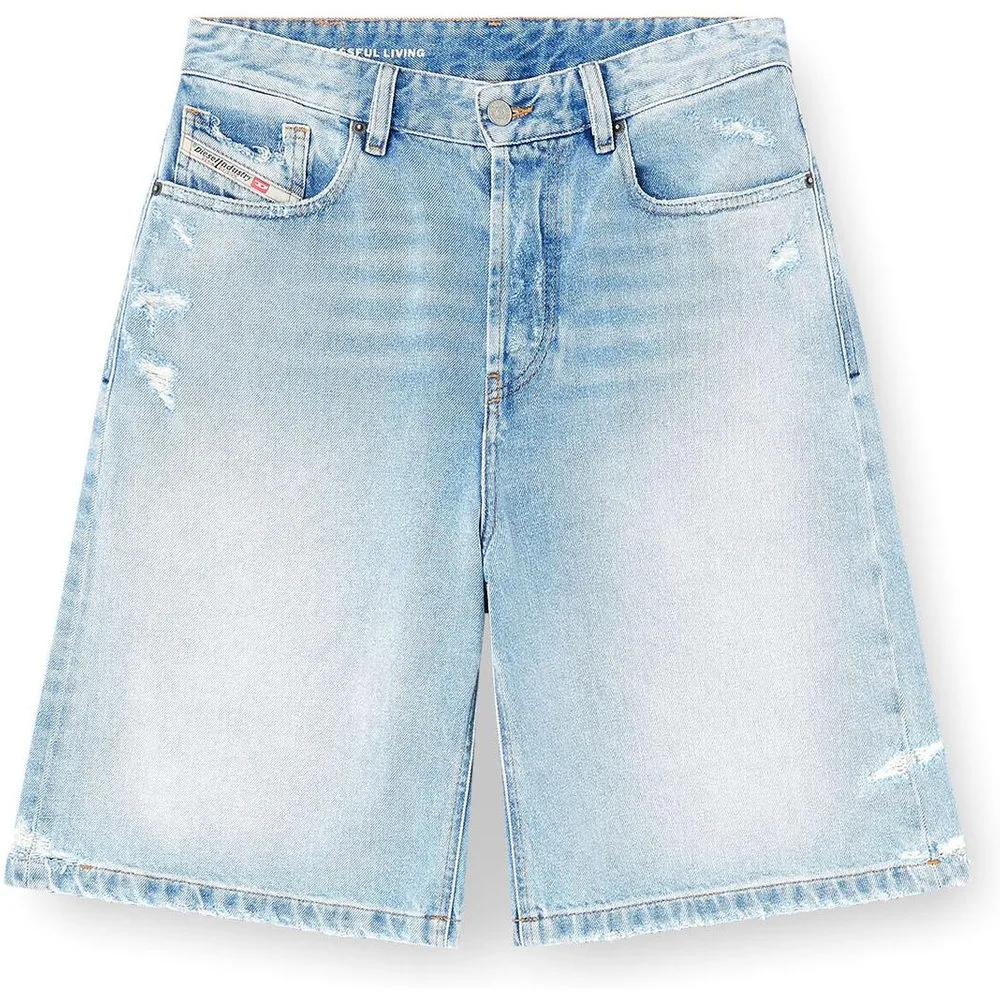 Short vaquero de mujer 100% algodón con 5 bolsillos - Diesel - FashionsVida