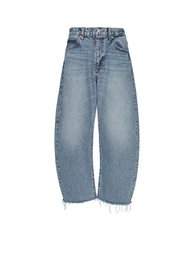 Jeans Balloon Fit THE BUBBLE CROP azul 28 - FRAME - FashionsVida
