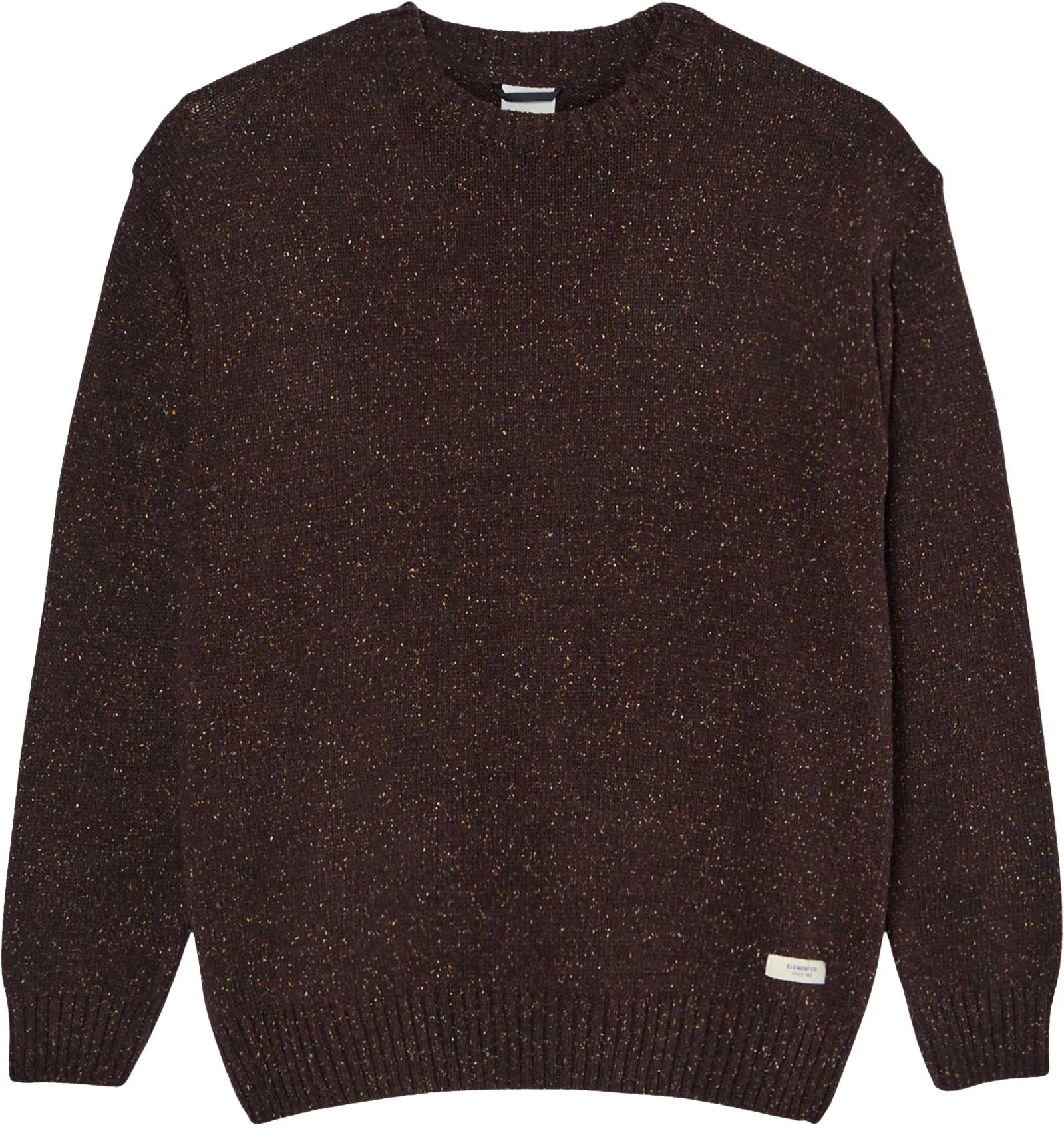 Pull en tricot - Nepps Relax Crew Java - Taille L - Marron - Element - FashionsVida