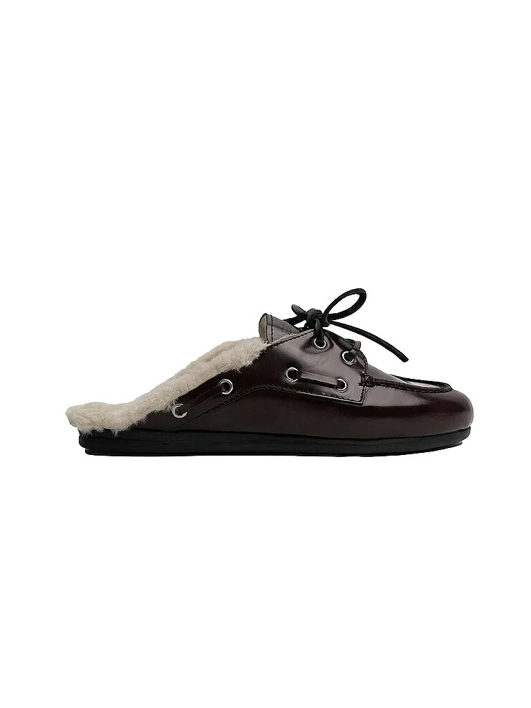 Posa Mules rosso scuro 36 - Posa - FashionsVida