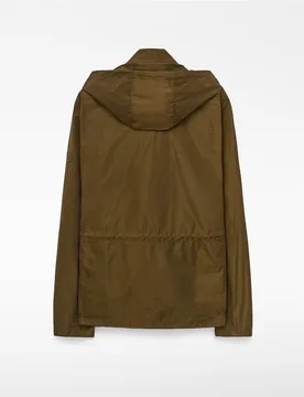 Chaqueta de hombre con capucha y cierre cremallera - Adolfo Dominguez - FashionsVida