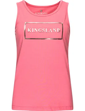 Damen Tank Top KLcleo, pink chateau rose S - Kingsland - FashionsVida