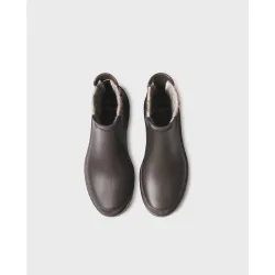 Botines de agua de mujer de goma con plataforma