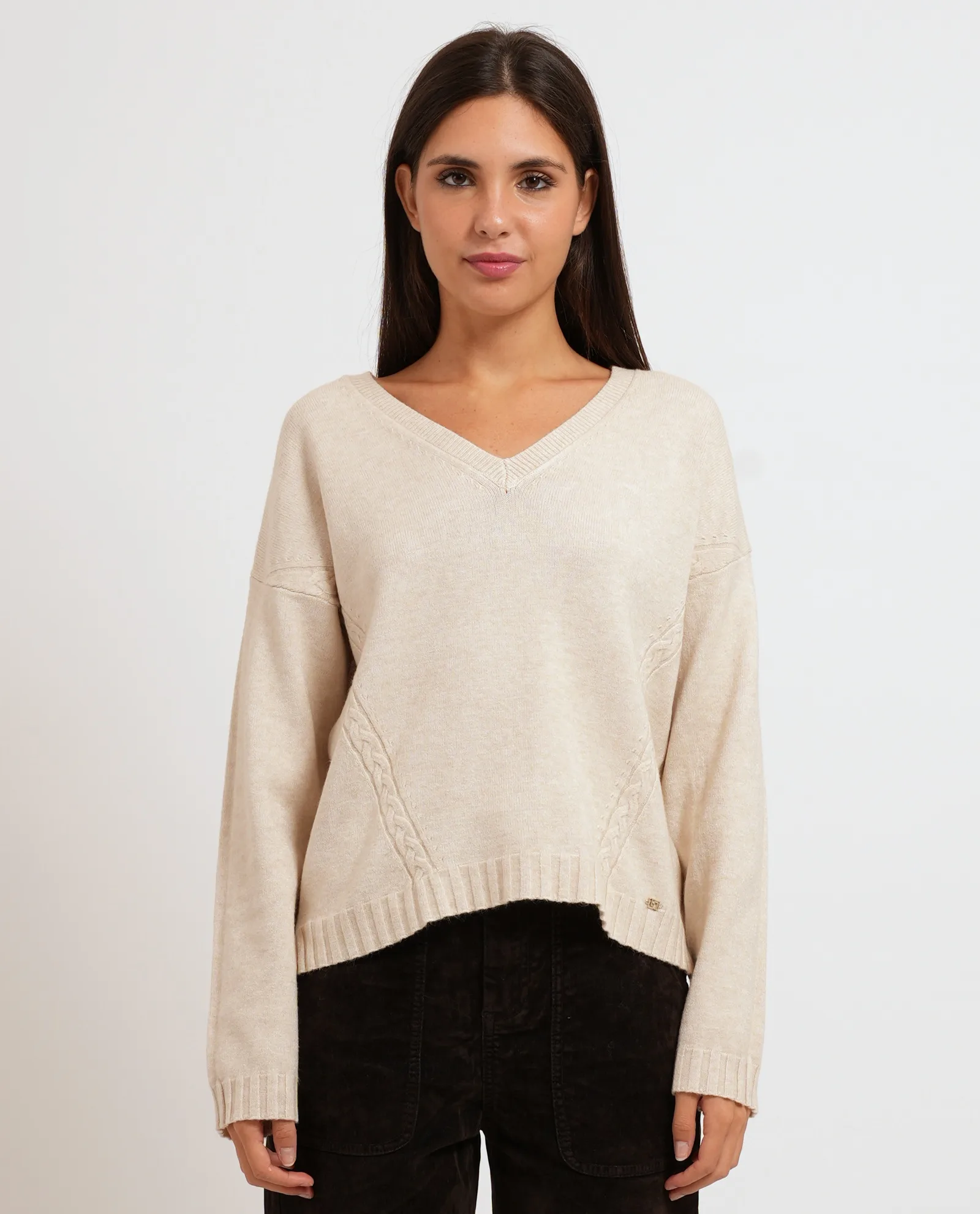 Gaudi Maglie Beige - Gaudi - FashionsVida