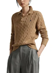 POLO Pullover camel S damen