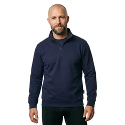 Sweat à Demi-zip Tautra Deep Blue M