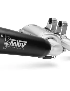 Terminale X-M1 Acciaio Inox Nero Bmw F 900 R 2020-2025 - Mivv - FashionsVida