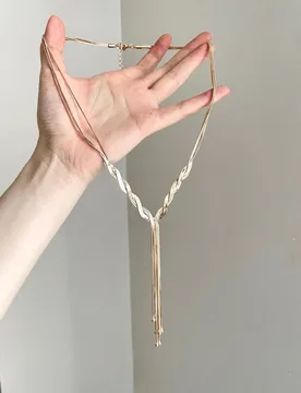 European and American fashionable charm golden twisted drop necklace, ideal Valentine's Day gift, travel jewelry - Aliexpress - FashionsVida