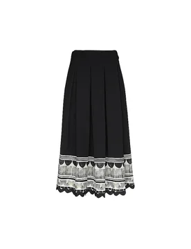 Trachtenrock ERIKA schwarz 40 Damen - Wenger - FashionsVida