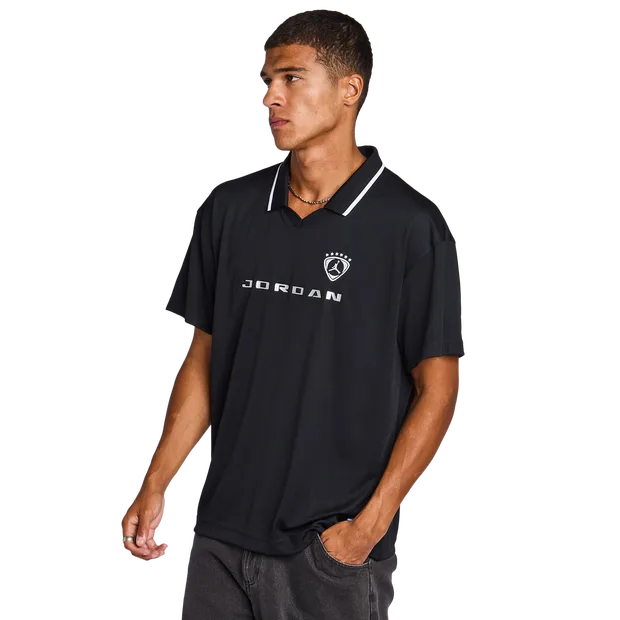 Brooklyn Herren T-Shirts - Schwarz - Größe M - Poly Jersey Black M - Jordan - FashionsVida