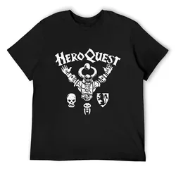 Hero Quest T-Shirt Short sleeve tee cute tops plus size clothes sublime workout shirts for men