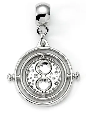 Charm - Zeitumkehrer Slider Charm - silberfarben - Lizenzierter Fanartikel - Unisex - unisex - Harry Potter - FashionsVida