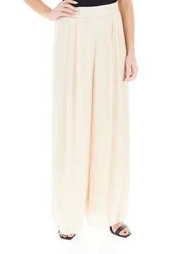 Pantalone a palazzo PANNA XS - Rinascimento - FashionsVida