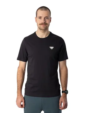Herren T-Shirt Back Graphic Cotton schwarz S M - Dynafit - FashionsVida