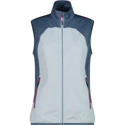 Woman vest chaleco outdoor mujer Azul (42)