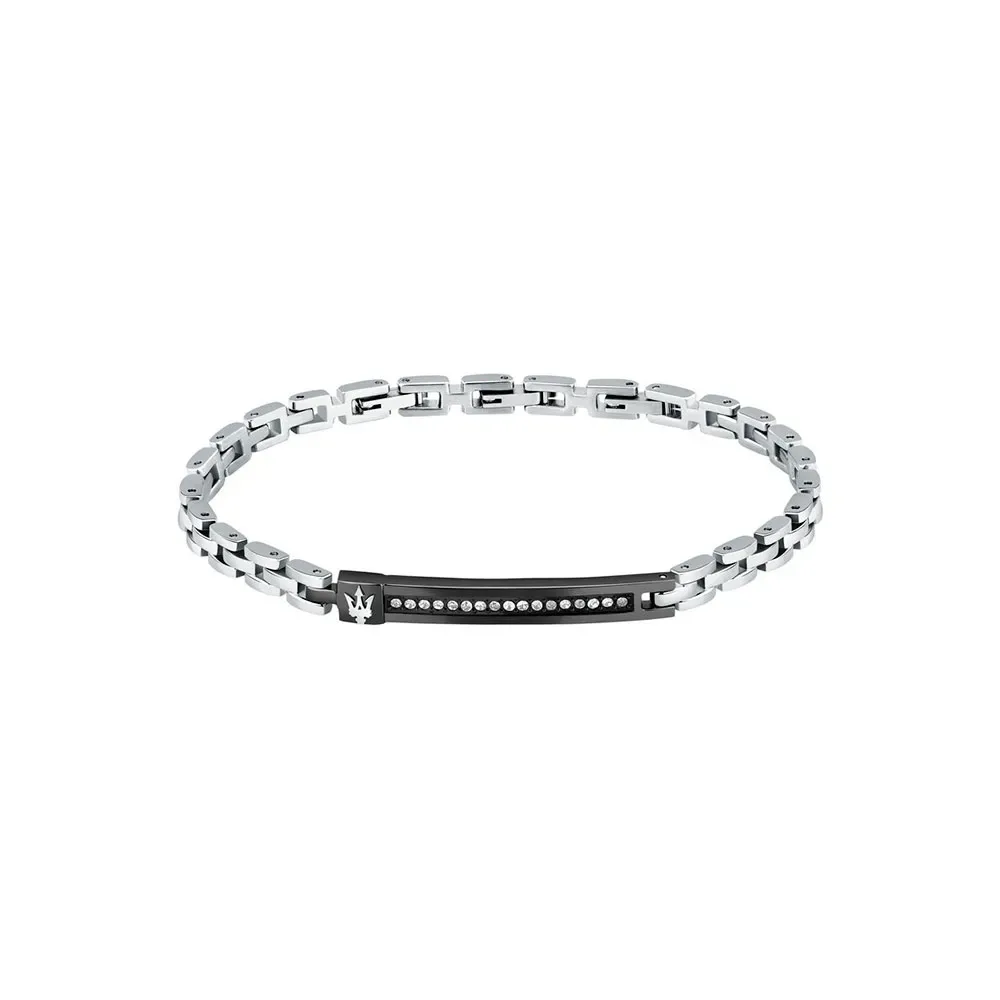 Braccialetto Jm2avd58 Black One Size - Maserati - FashionsVida