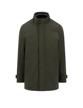 Fynch-Hatton Parka vert foncé M - Fynch-Hatton - FashionsVida