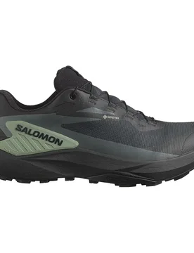 Scarpe Da Trail Running Genesis Gore-tex® Black / Agave Green / Urban Chic EU 45 1/3 - Salomon - FashionsVida