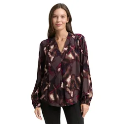 Blusa A Maniche Lunghe 108676 Brown Blurry Argyle 40