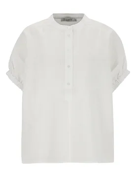 Bluse, Rundhals, 1/2-Arm female - 38 - FashionsVida