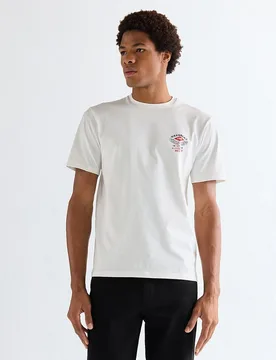 Camiseta de hombre small americana de manga corta - Wrangler - FashionsVida