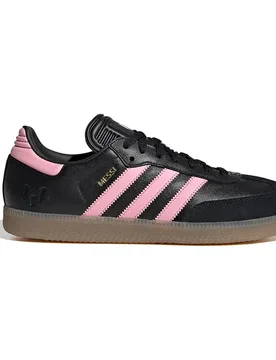 Baskets Samba Messi Core Black / Gold Met / Gum 4 EU 42 2/3 - Adidas - FashionsVida