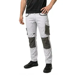 Pantalon De Travail Unique 13079 White / Dark Anthracite 48