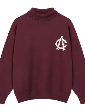 Yankee Knit Sweater Red L Damen - Another Cotton Lab - FashionsVida