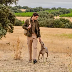 Pantalón hombre cargo algodón
