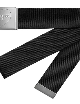 Heart Clip Belt - Gürtel - schwarz - Unisex - Size: OSFA - Carhartt WIP - FashionsVida