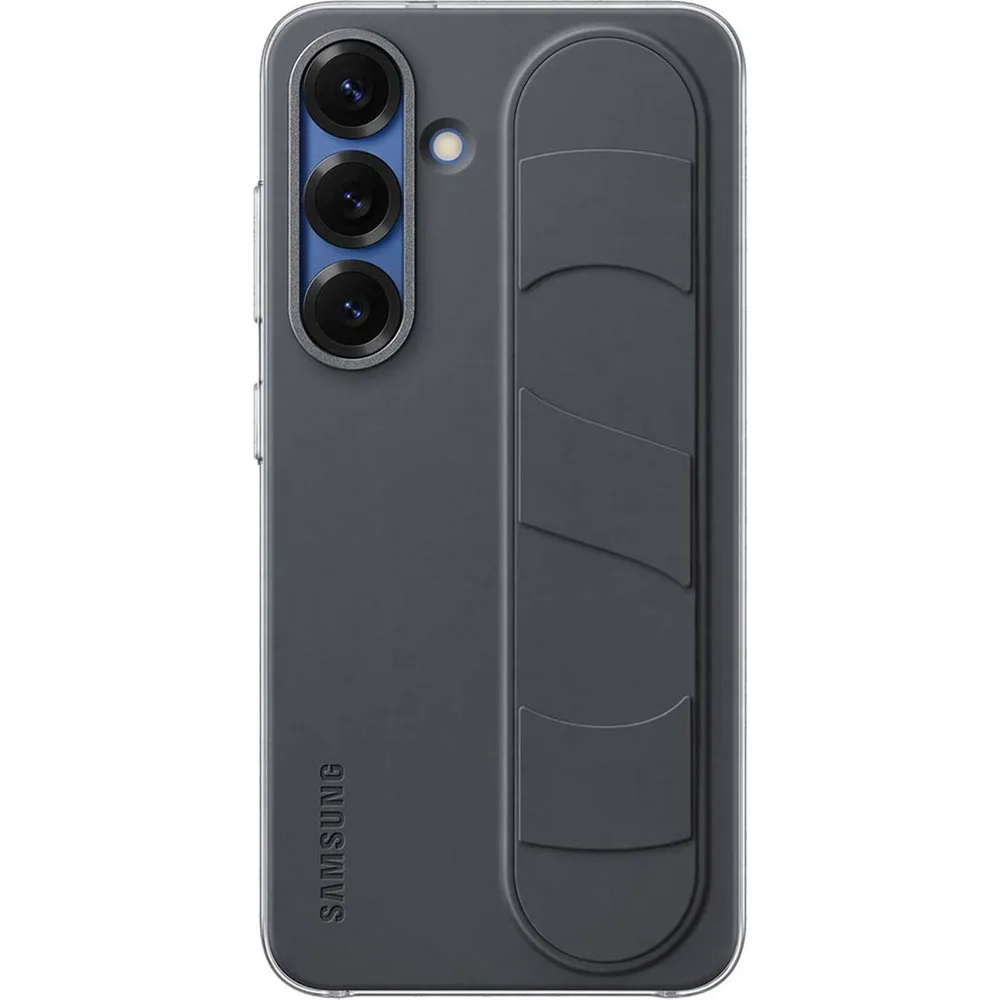 Funda con soporte negra para Galaxy S25 - Samsung - FashionsVida