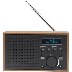 Radio Dab-46 Dark Grey One Size unisex