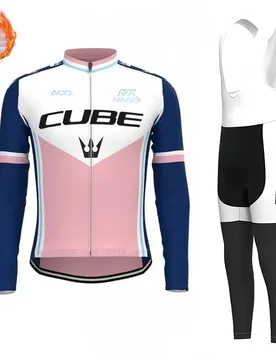 Cube Men's Thermal Jersey Long-Sleeved Mountain Bike Cycling Suit MTB Jersey for Men - Aliexpress - FashionsVida