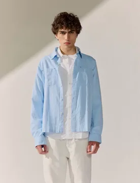 XL He.-Overshirt 1/1 Arm male - XL - FashionsVida